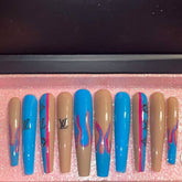 ACRYLIC PRESS ON NAILS (S18)